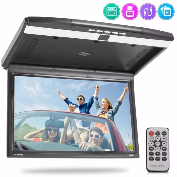 Car Flip Down Monitor 15.6